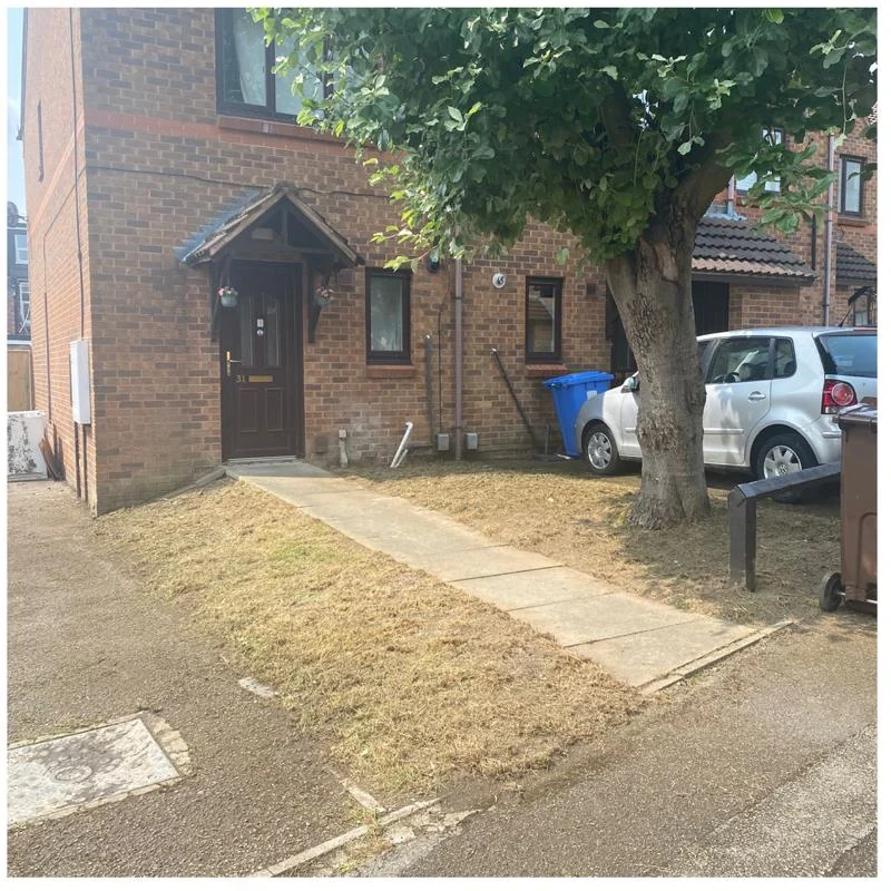 After: Front Garden Tidy-Up